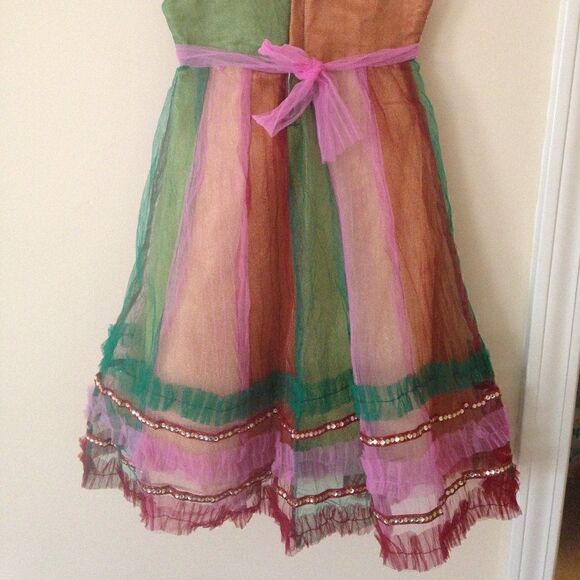 Long Indian designer dress - Picture 5 of 5